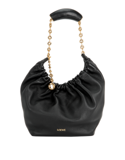 Small Squeeze, Leather, Black, MIS, S, 3*
